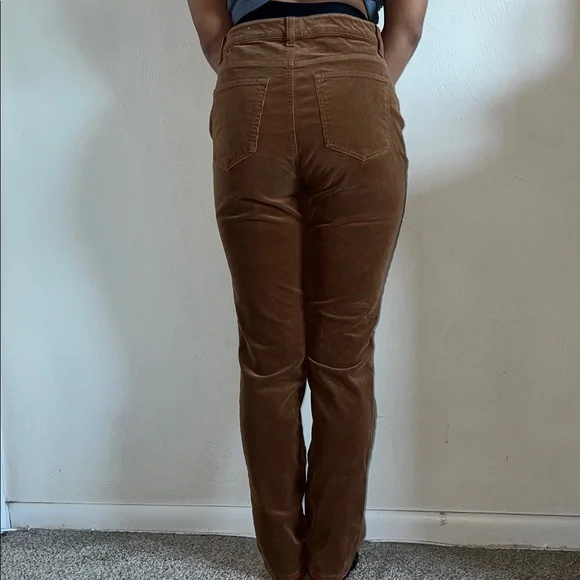 Talbots Corduroy Straight Leg Pant - Picture 5 of 14